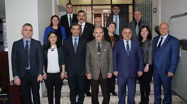 Türkiye Muhtarlar Konfederasyonu'ndan Büyükerşen'e Ziyaret