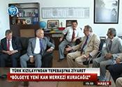 TÜRK KIZILAYI'NDAN TEPEBAŞI'NA ZİYARET 