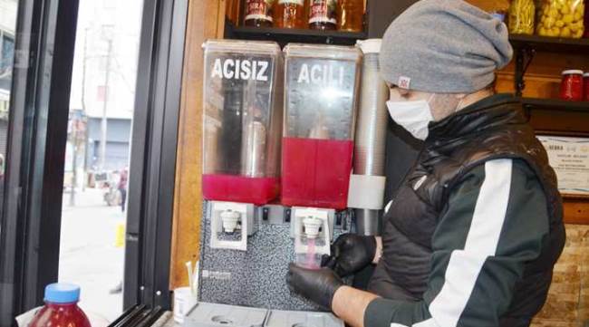 Turşu satışlarında evlere hizmet başladı