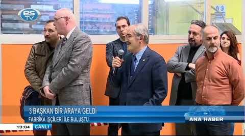 Üç Başkan bir araya geldi!