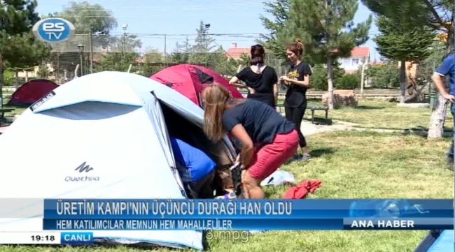 Üçüncü durak Eskişehir'in Han ilçesi oldu