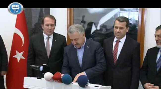 Ulaştırma Bakanı Eskişehir'e geldi