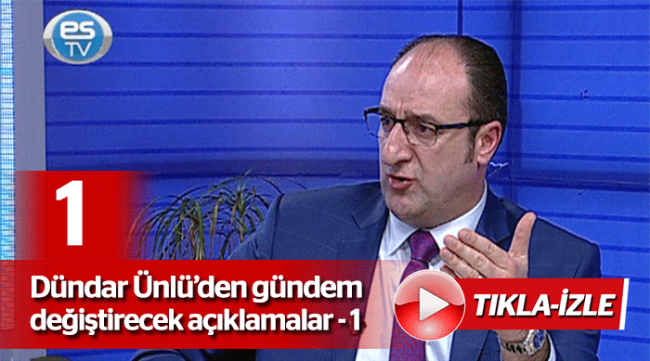 Ünlü’den gündemi değiştirecek açıklamalar