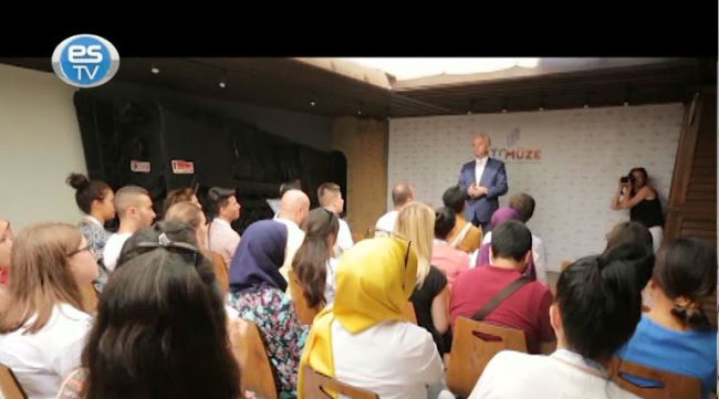 Yabancı öğrenciler ETO Müze'ye konuk oldu