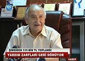 YARDIM ZARFLARI GERİ DÖNÜYOR