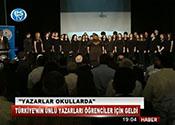 YAZARLAR OKULLARDA