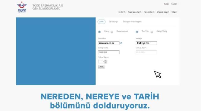 YHT bileti alırken dikkat