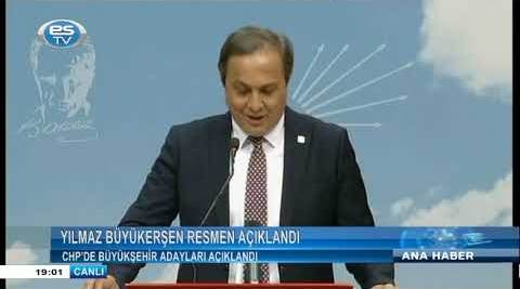 Yılmaz Büyükerşen resmen açıklandı