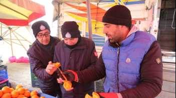 ZABITA EKİPLERİNDEN PAZARCILARA DENETİM