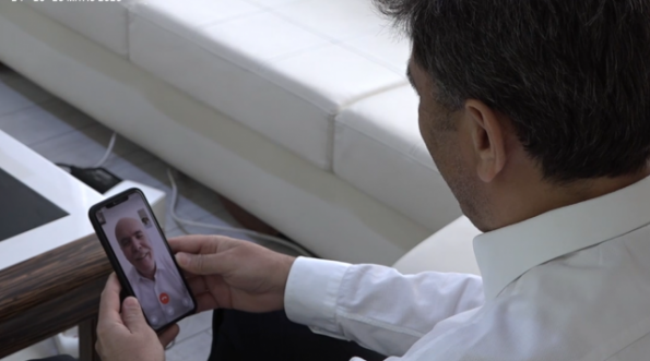 Zihni çalışkan, siyasi parti il başkanlarıyla bayramlaştı