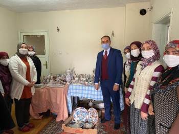 ’’Çini Kursları Aile Ekonomisine Doğrudan Katkı Sağlıyor’’
