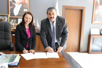 “Ahşap Oymacılığı Kursu” Ön Protokolü İmzalandı
