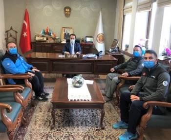 ’Bir Kap Bir Kalp’ Projesi Hakkında Vali Şentürk’E Bilgi Verdiler
