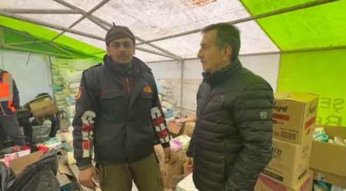  “Bölgeye ilk gelen ekip olduk”