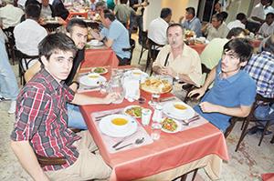 Spor camiası iftarda bir araya geldi