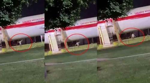 "Daha uçamıyorsun" deyip, uçakla kavga etti