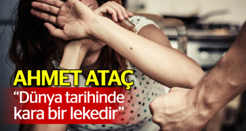 "Dünya tarihinde kara bir lekedir"
