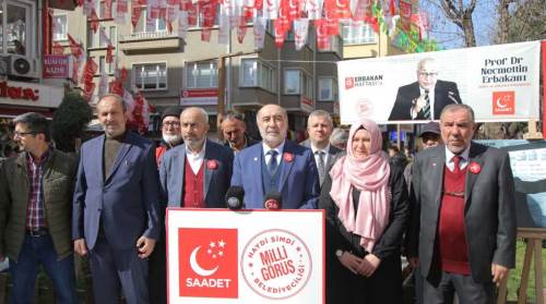 "Eskişehirliler bilsin ki Erbakan’ın iddialarını yürüten bir partiyiz"