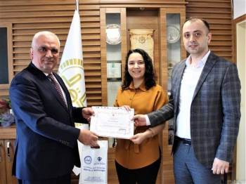 “Evliliğe İlk Adım” Projesi İle Seminerlere Katılan Çiftlere Belgeleri Verildi
