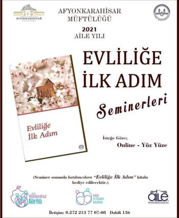 ‘Evliliğe İlk Adım Seminerleri’Nin 6. Dönem Kayıtları Başladı
