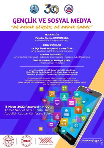 ‘Gençlik Ve Sosyal Medya’ Söyleşileri Yapılacak
