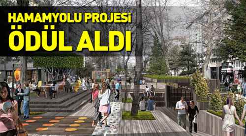 'Hamamyolu Projesi' ödül aldı