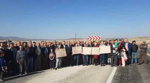 "Ölüm yoluna yok, zehir santraline var!"