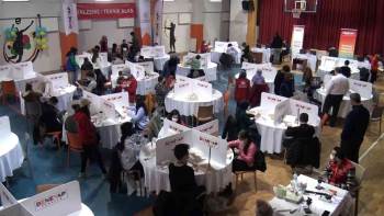 (Özel) "Deneyap Teknoloji Atölyeleri" Öğrencisi Olabilmek İçin Ter Döktüler
