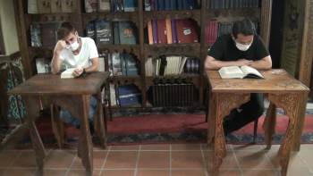 (Özel) 600 Yıllık Tekkede Sınavlara Hazırlanıyorlar
