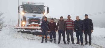 (Özel) Onlar Karla Mücadelenin Bilinmeyen Kahramanları
