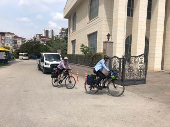 (Özel) Otobüs Yerine Bisikletleriyle Tura Çıktılar
