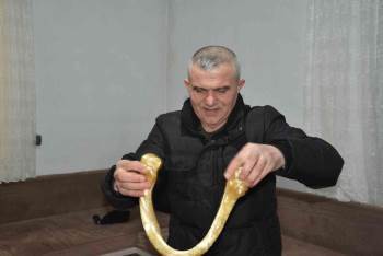 (Özel) Soğuk Havaların Vazgeçilmez Lezzeti ‘Tel Helva’
