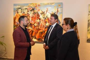‘Renklerin Tınısı’ İsimli Resim Sergisinin Açılışı Gerçekleşti
