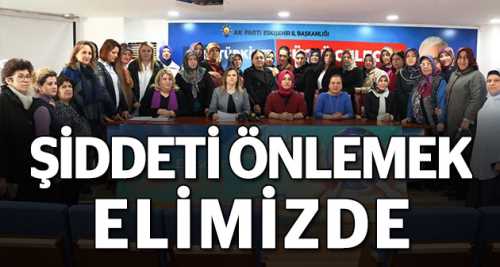 "Şiddeti önlemek elimizde"