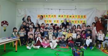 "Sıfır Atıktan Matematiğe, Oyuna, Eğlenceye" Projesiyle Öğrenciler Eğlenceli Vakit Geçirdi
