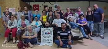 ‘Sosyal Hayatta Engel Yok’ Diyerek Doyasıya Eğlendiler
