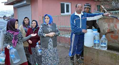 10 gündür suları akmıyor