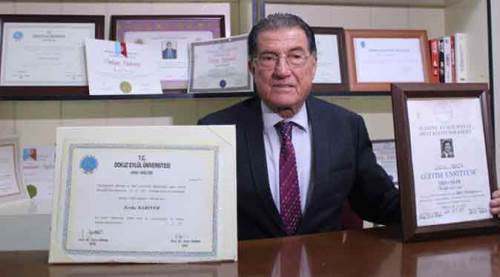 14 diploması var: Sınava girmediğinde rahatsız oluyor!