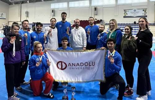 14 madalya ve 3 kupa ile şampiyon Anadolu Üniversitesi