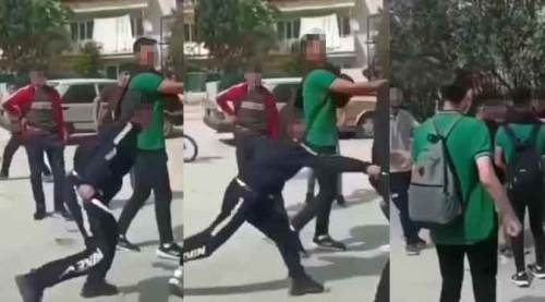 14 yaşındaki çocuk, lise öğrencisini böyle bıçakladı! Dehşet anları...