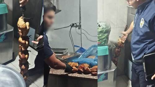 15 kilo bozuk tavuk yedireceklerdi! Restoranda mide bulandıran görüntüler...