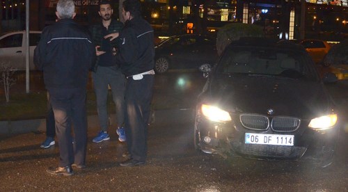 187 promil alkolle refüje çarptı