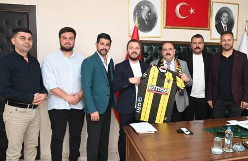 2 Eylülspor’dan Başkan Hamamcı’ya ziyaret