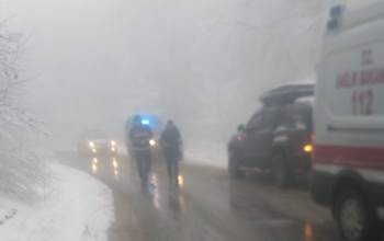 2 lüks cip kafa kafaya çarpıştı!