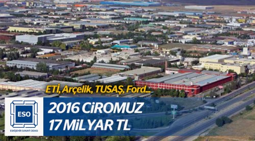 2016 cirosu 17 milyar liraya ulaştı