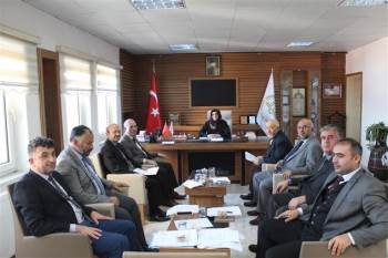 2019 Yılı Aralık Ayı İlçe Müftüleri Toplantısı Yapıldı

