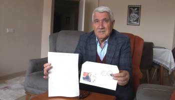 21 yıl sonra o mektuba kavuştu