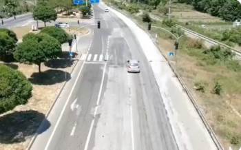 22 Araç Sürücüsü Drone Denetimlerinden Kaçamadı: 33 Bin 132 Tl Ceza
