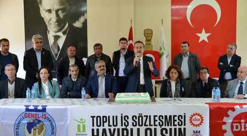 280 işçiyi kapsayan toplu sözleşme sevinci