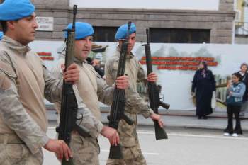 29 Ekim Cumhuriyet Bayramı Provası Görenlerin Göğsünü Kabarttı
